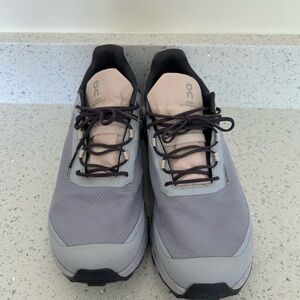 On Running Women’s Black and Gray Athletic Shoes - waterproof
